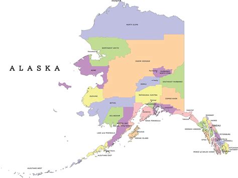 Map Of Where Alaska Is