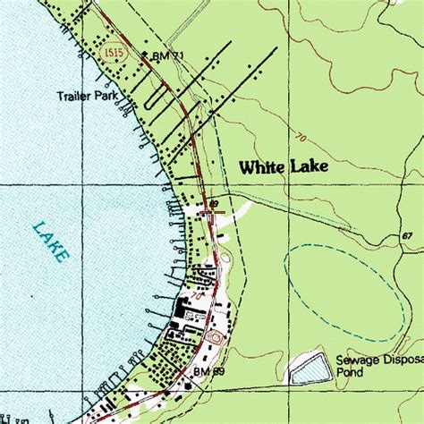 Map Of White Lake Nc