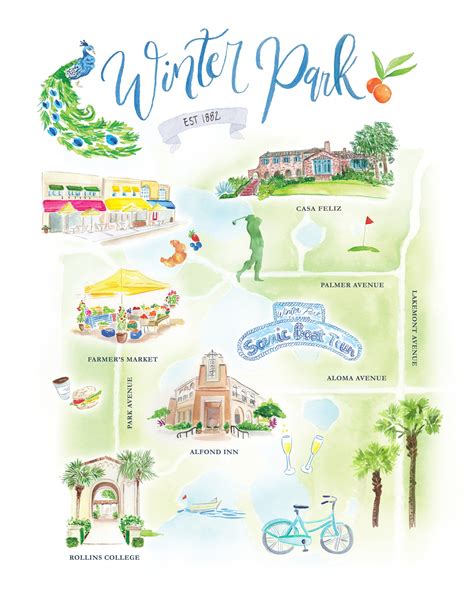 Map Of Winter Park Fl