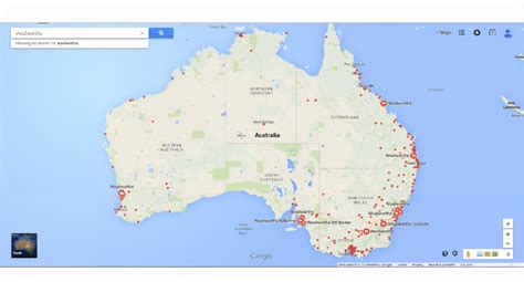 map of woolworths stores in australia