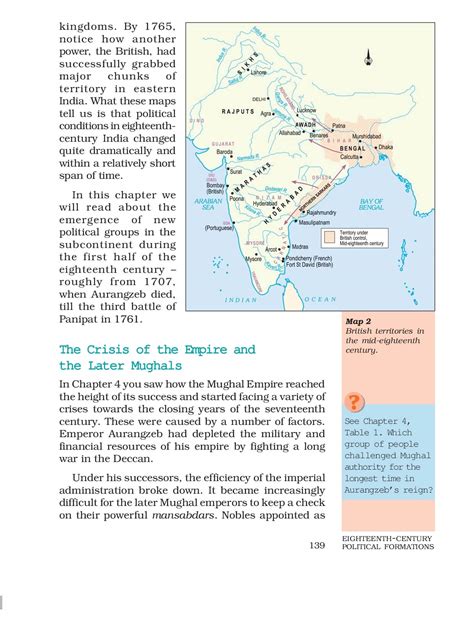 map questions for class 7 history with answers