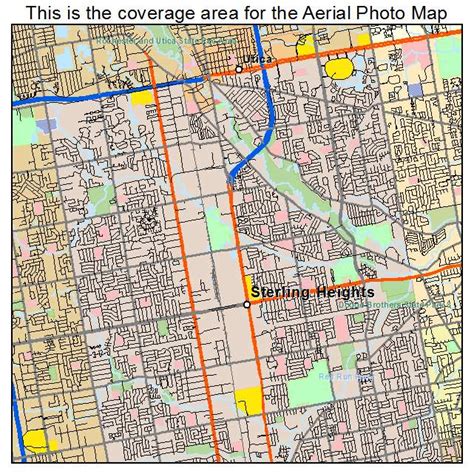 map sterling heights mi