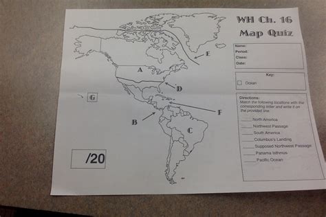 Map Testing Quizlet