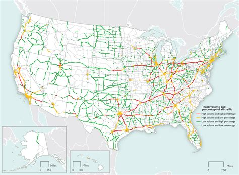 map truck route directions