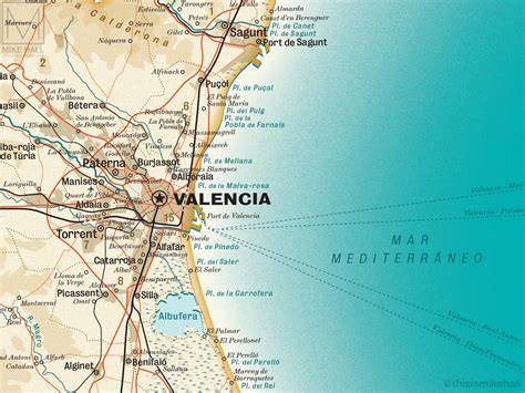 Mapa Valencia Mapa