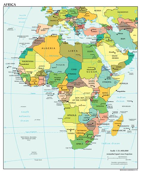 Map Of Africa