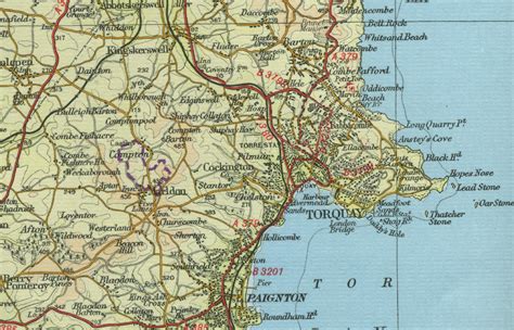 Old Maps of Torquay, Devon Francis Frith