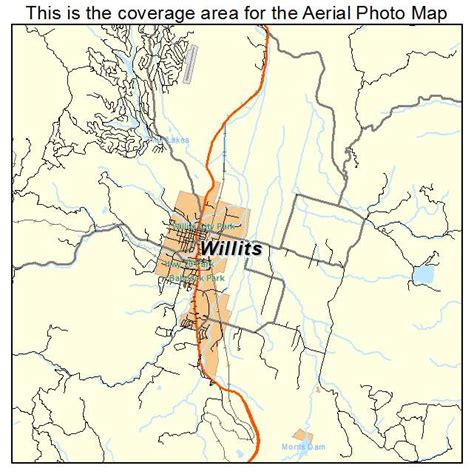 Map of Willits city Thong Thai Real