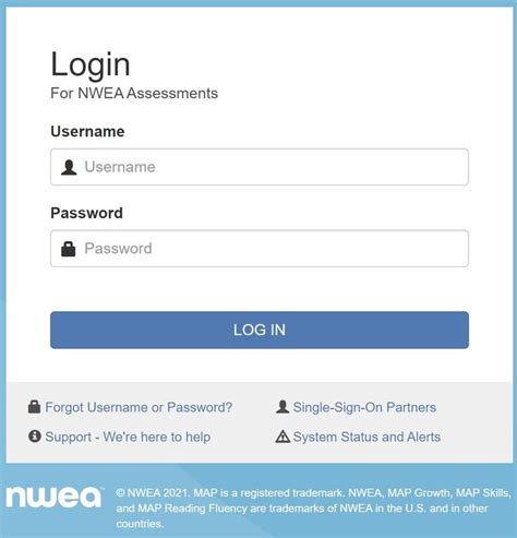 map.nwea login