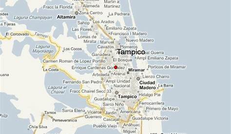 Elder Vincent Miller Tampico Mexico Mission: Map of Tampico Mexico Mission