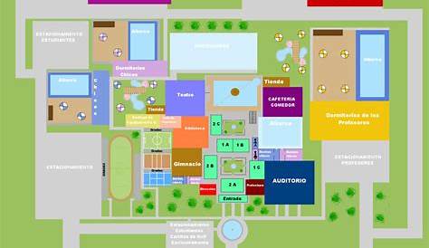 Mapa del colegio