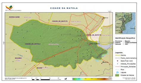 mapa da cidade da matola