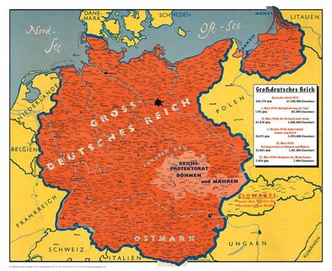 mapa de alemania 1939