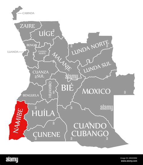 mapa de angola com as estradas nacionais