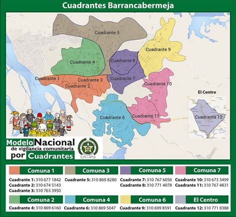 mapa de barrios de barrancabermeja