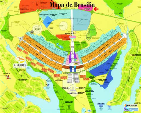 mapa de brasilia df