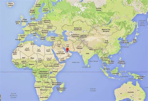 mapa de dubai en el mundo