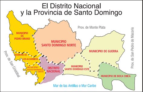 mapa de santo domingo distrito nacional
