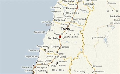 Mapa de Talca