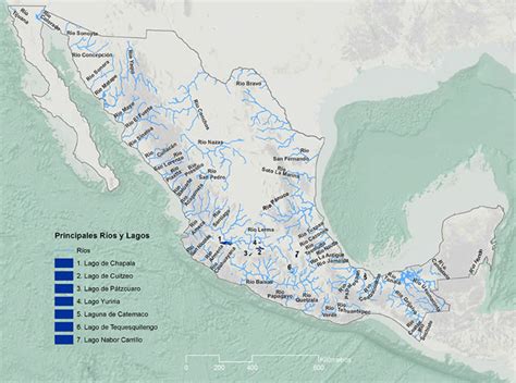 mapa del cerca de los rios