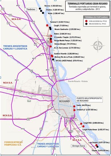 mapa del gran rosario