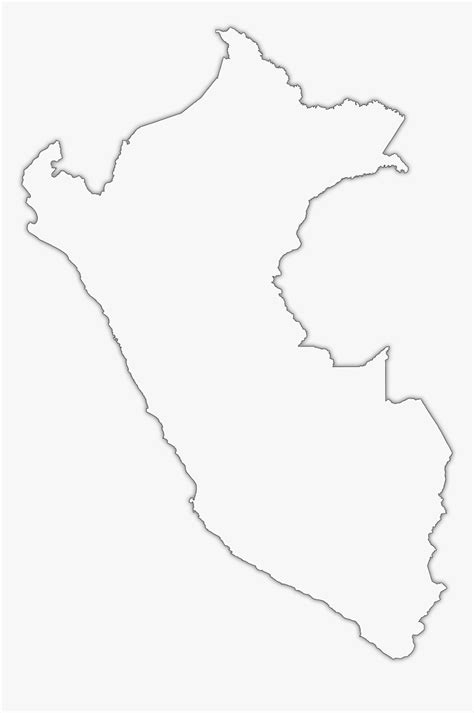 mapa del peru blanco png