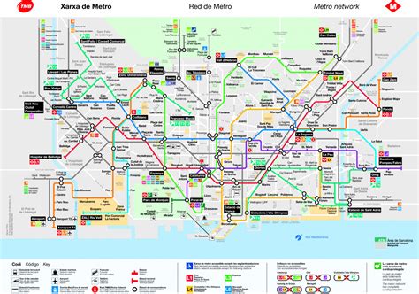 mapa do metro de barcelona 2024