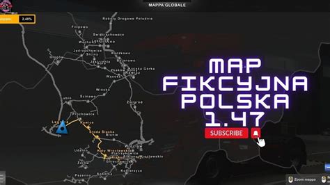 mapa fikcyjna polska do ets 2