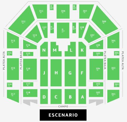 mapa movistar arena argentina