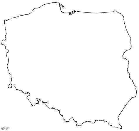 mapa polski do wydruku a3