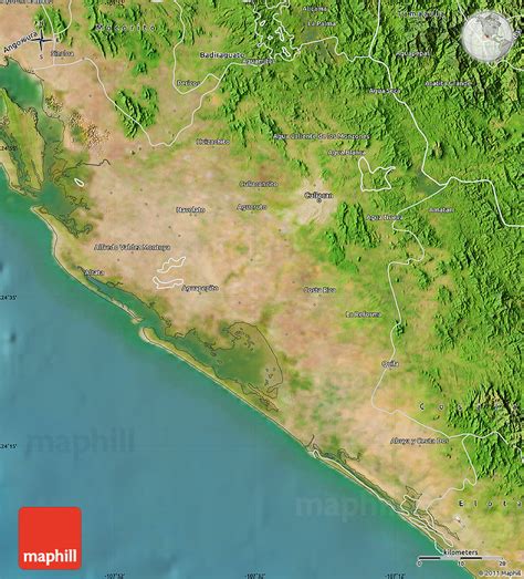 mapa satelital de culiacan sinaloa