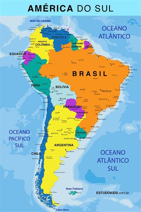 mapa sul americana 2023