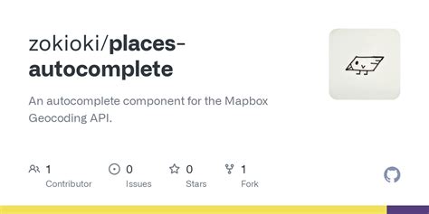 Mapbox Places Autocomplete Example