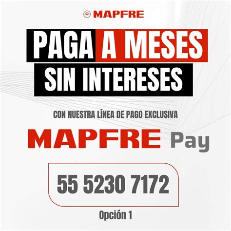 mapfre pago a meses sin intereses