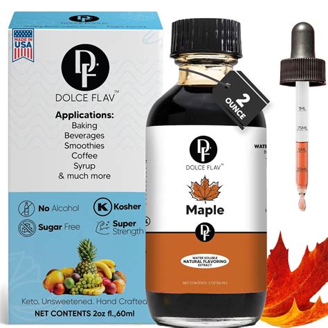 Maple Extract Or Maple Flavoring