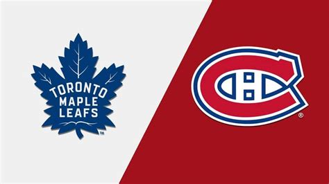 maple leafs vs canadiens prediction