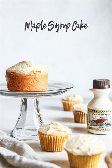 Maple Syrup Cake In A Cup