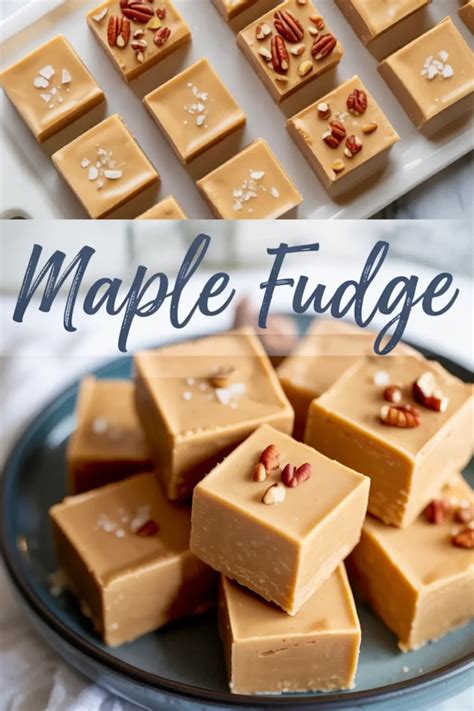 Maple Syrup Fudge Recipes