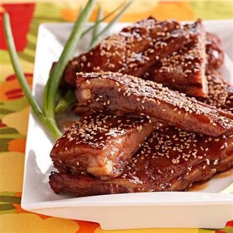 Maple Syrup Glazed Ribs