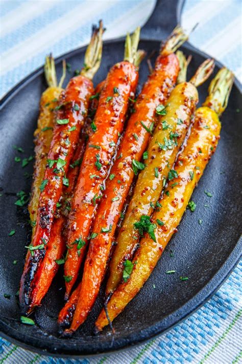 Maple Syrup On Carrots