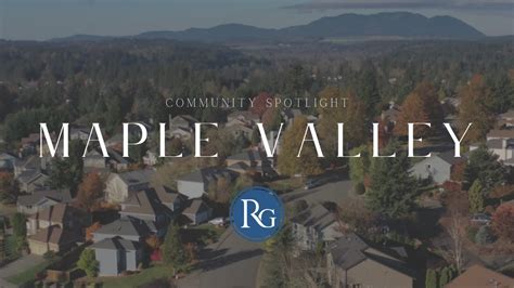 Discover the Charm of Maple Valley WA Today