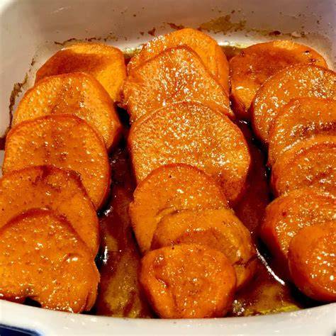 Maple-Glazed Sweet Potatoes