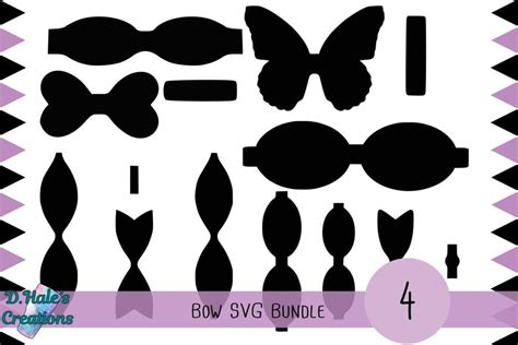 Download maple-leaf-bow-template SVG
