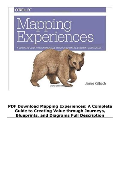 mapping experiences complete creating blueprints pdf fa946d2f8