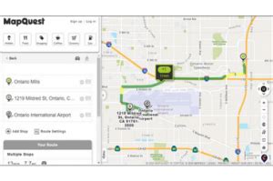 mapquest bus directions