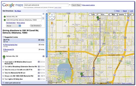 mapquest classic driving directions print