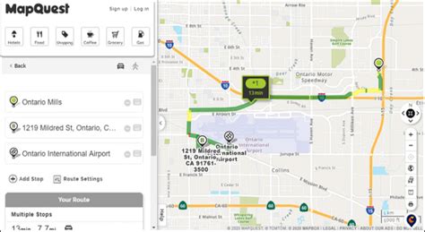 mapquest driving directions route optimizer