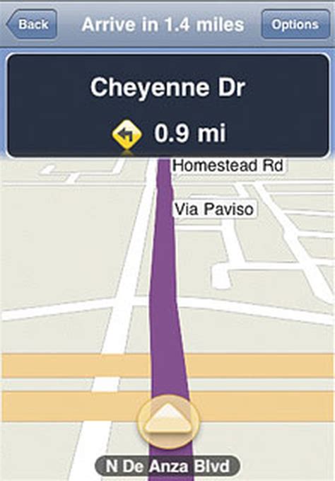 mapquest turn by turn navigation