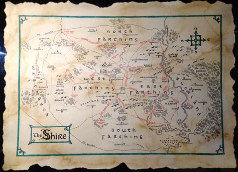 maps of the shire