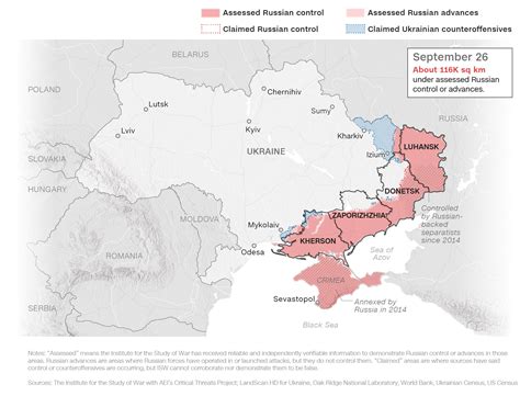 maps of ukraine territory held by russia